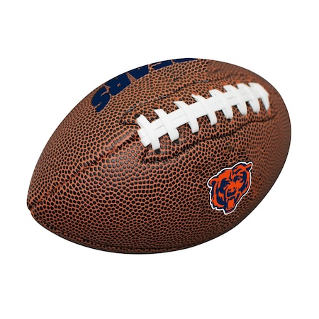 Logo Brands Chicago Bears Mini Size Composite Football 606-93MC-1